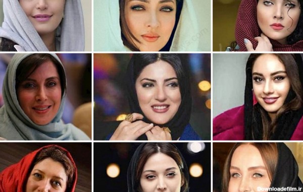 عکس زن چشم سبز ایرانی