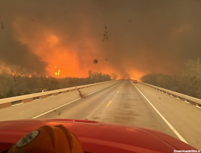 Massive fire in the state of Texas, USA + video and photos ...
