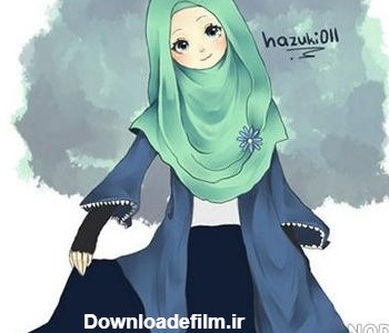 عکس حجاب زیبا با چادر فانتزی