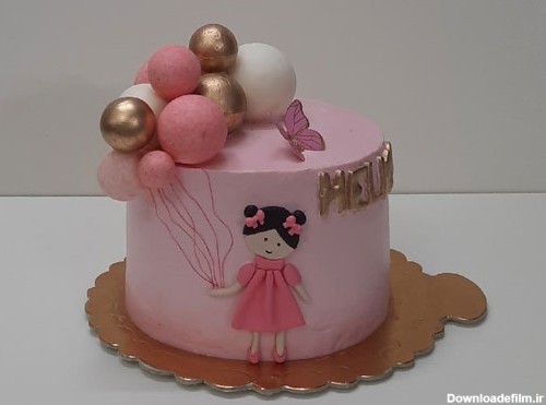 مدل کیک تولد دخترانه با طرح های جدید و فانتزی - مُچُم