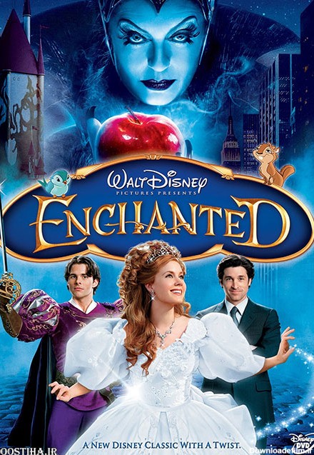 دانلود فیلم افسون شده با دوبله فارسی Enchanted 2007