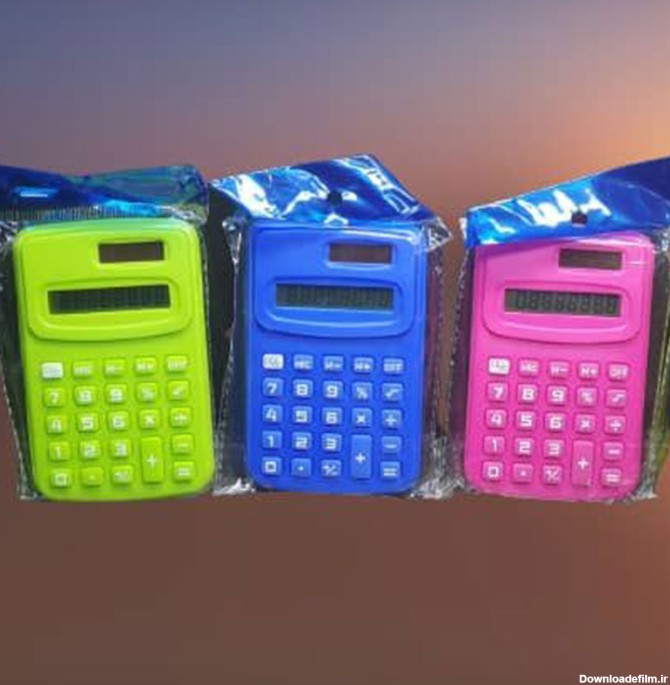 ماشین حساب جیبی کوچک رنگی – لوازم تحریر برایتو | خرید اینترنتی ...