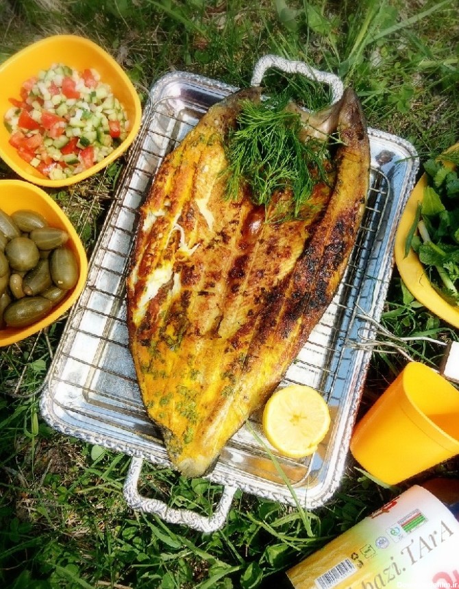 ماهی قزل آلای کبابی تند | سرآشپز پاپیون