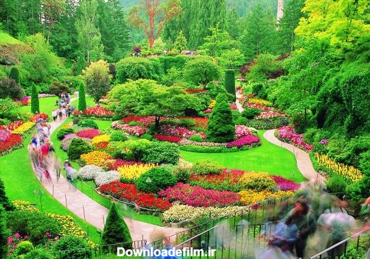 زیباترین و بزرگترین باغ گل دنیا + تصاویر | لست سکند