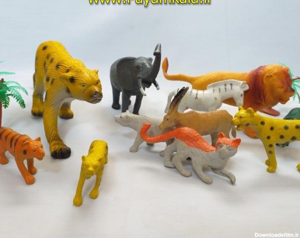 اسباب بازی حیوانات جنگل در فروشگاه اینترنتی پیام کالا به علاقه ...