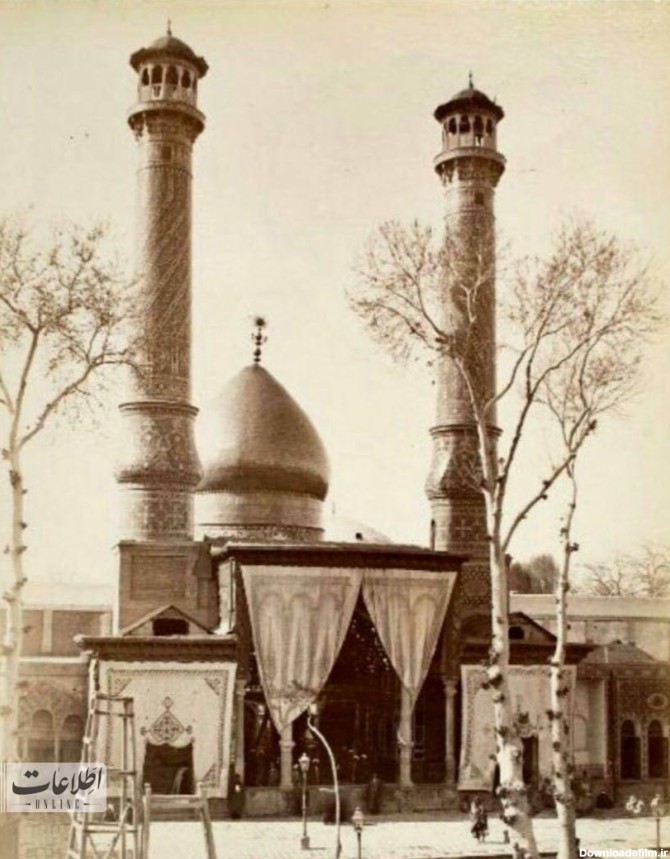حرم شاه عبدالعظیم(ع) ۱۰۰ سال قبل/ عکس