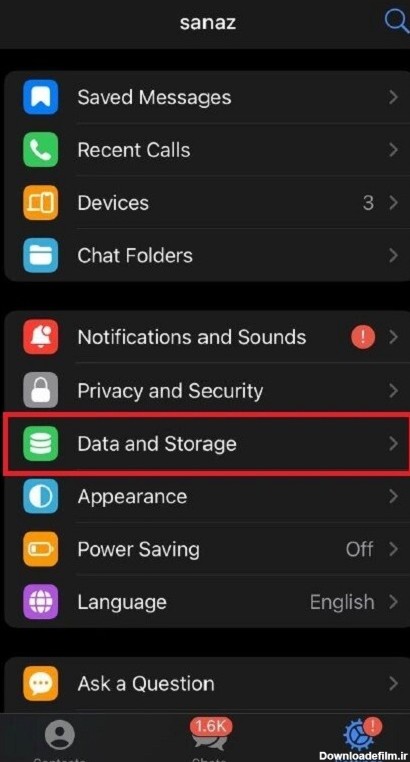 فایل کش تلگرام در گوشی ایفون کجاست (پاک کردن کش تلگرام در آیفون ...