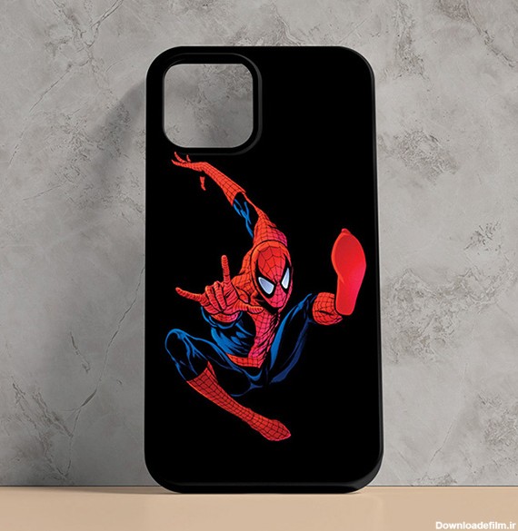 کاور گوشی موبایل با طرح کارتونی مرد عنکبوتی مناسب برای چاپ طرح ...
