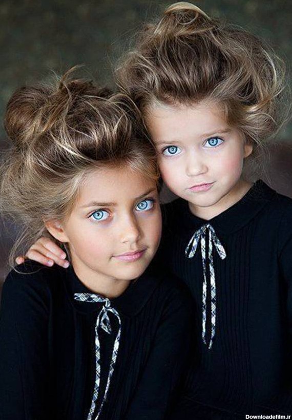 آخرین خبر | زیباترین دختربچه های جهان با چشمان رنگی