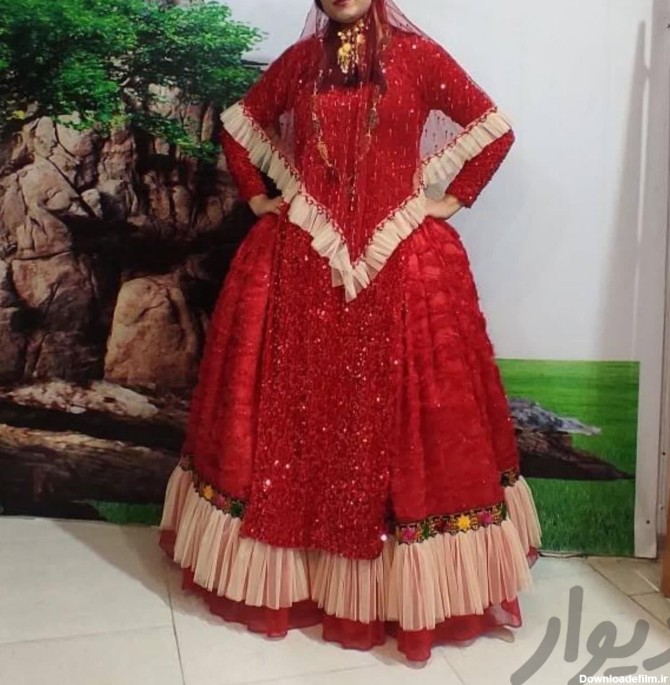 لباس محلی ترکی قشقایی و لری مدل افسون قرمز|لباس|شیراز ...