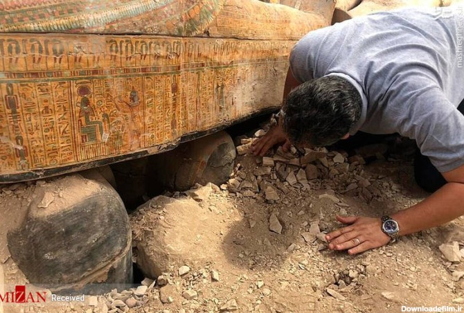 مشرق نیوز - عکس/ کشف ۲۰ تابوت مومیایی مصر باستان