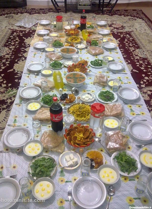 سفره افطاری | عکس نی نی سایت