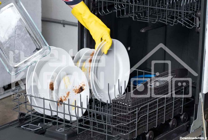 نحوه چیدن ظروف در ماشین ظرفشویی بوش سری ۸