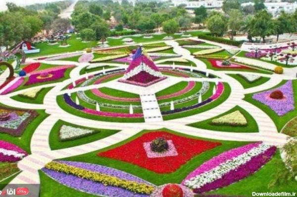 عکس باغ گل در ایران