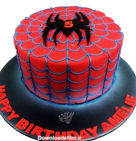 کیک تولد پسرانه جدید - کیک تولد پسرانه مرد عنکبوتی ۱۱ | کیک آف