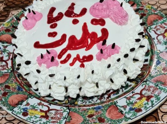 طرز تهیه کیک تولد بابایی ساده و خوشمزه توسط Fateme - کوکپد