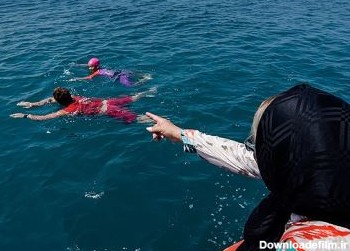 عکس های دختر ایرانی که دریای خزر را به هم ریخت
