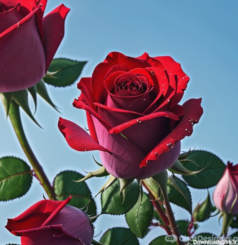 عکس گل رز زیبا و خاص برای پروفایل