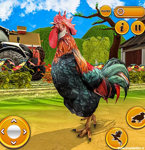 دانلود برنامه Talking Rooster: Chicken Games برای اندروید | مایکت
