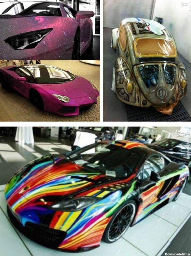 ماشین هایی با رنگ آمیزی خاص! +عکس