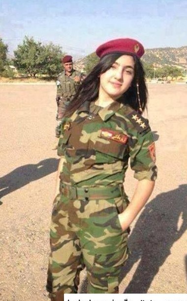 عکس پروفایل دختر با لباس ارتشی ❤️ [ بهترین تصاویر ]
