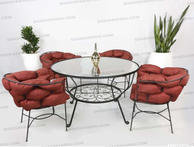 میز و صندلی و مبلمان باغ و ویلا مدل LIN | تنوع 50 مدل