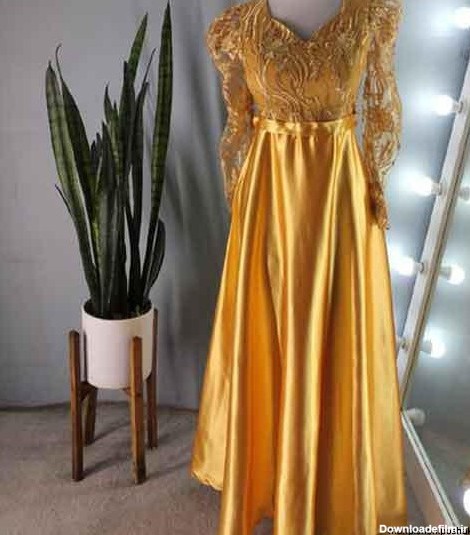 مدل لباس زرد خرم سلطان