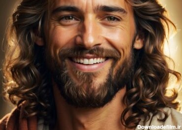 عیسی لبخند میزند