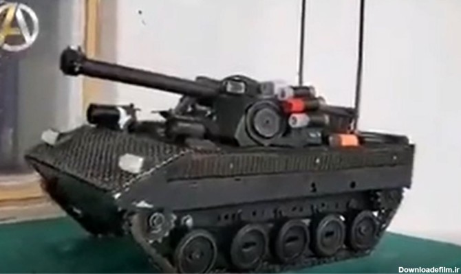 طالبان از اولین تانک ربات خود رونمایی کرد!