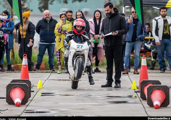 نخستین دوره مسابقات مهارتی اسلالوم موتورهای مینی جی پی- عکس خبری ...