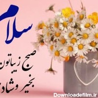 عکس گل صبح بخیر زیبا