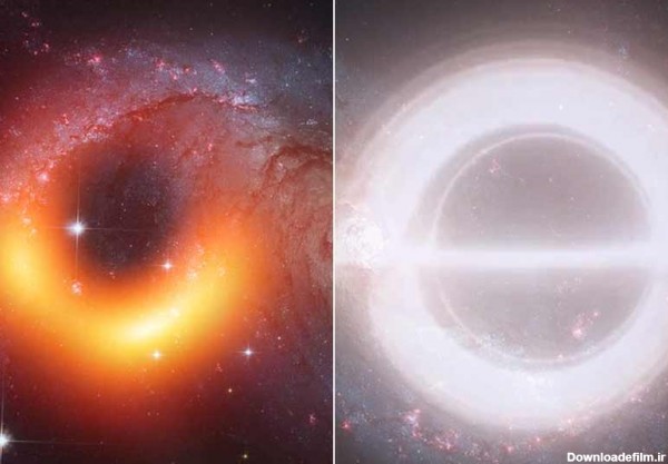 سیاه چاله تاریکی قابل رویت | اولین عکس از سیاه چاله مرکزی کهکشان ...