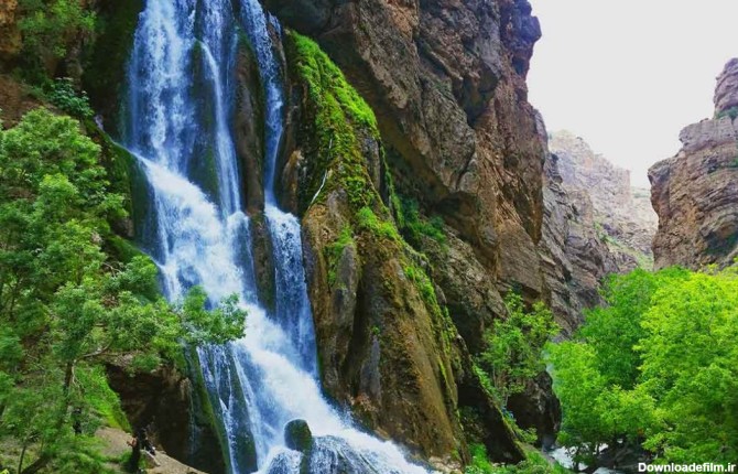آب سفید الیگودرز؛ عروس آبشارهای ایران