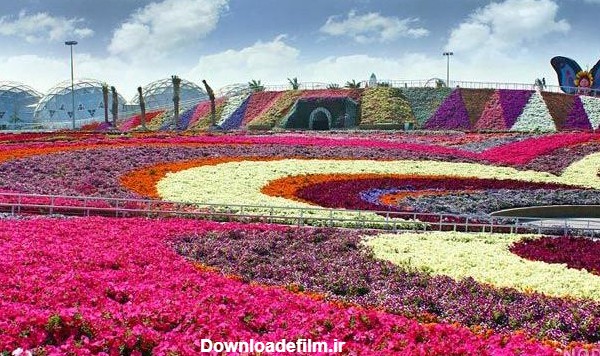 باغ گل عکس گل های زیبای جهان - عکس نودی