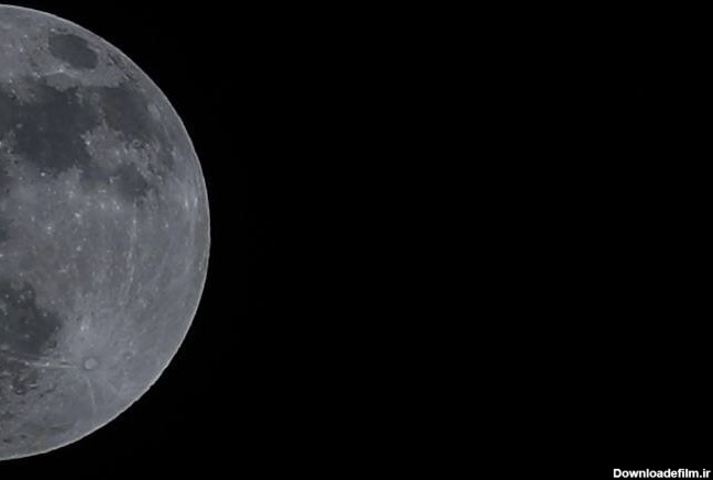 قرص استثنایی ماه در آسمان تهران / عکس - خبرآنلاین