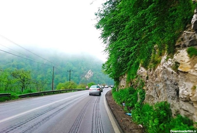 تصویر از «جاده هراز» زیبا اما حادثه‌خیز