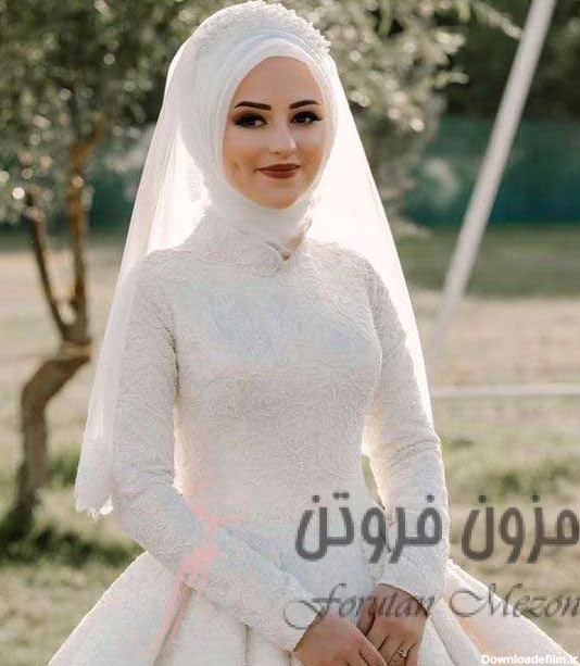 لباس عروس پوشیده | 43 مدل از جدیدترین لباس عروس اسلامی و محجبه + ویدئو