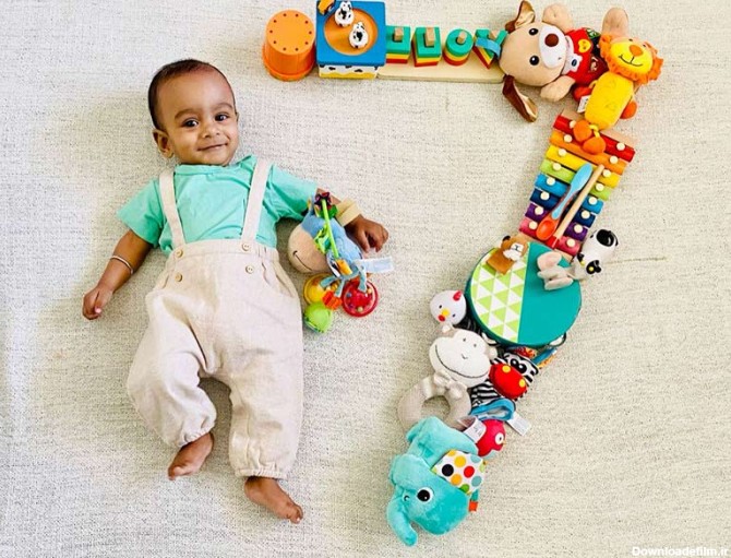 اسباب بازی مناسب نوزاد + خرید اسباب بازی از بدو تولد تا 12 ماهگی