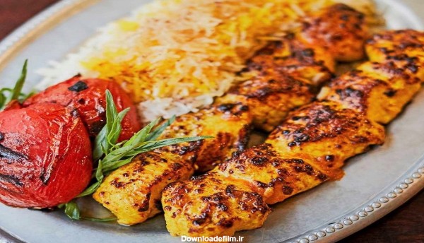 طرز تهیه جوجه کباب رستورانی حرفه‌ای در ماهیتابه بدون سیخ + آماده ...