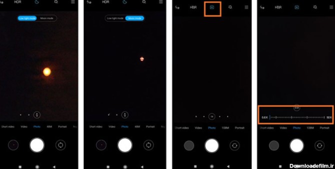 عکاسی از ماه با گوشی            + آموزش عکاسی با موبایل ...
