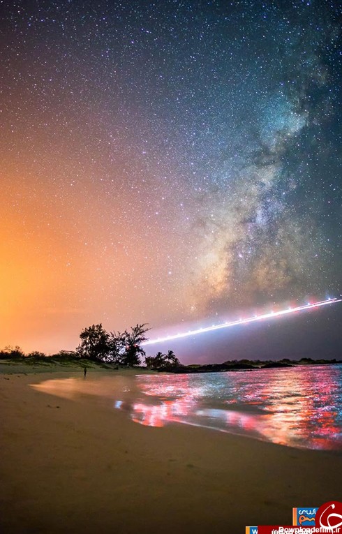 زیباترین تصاویر از آسمان پر ستاره و کهکشان راه شیری