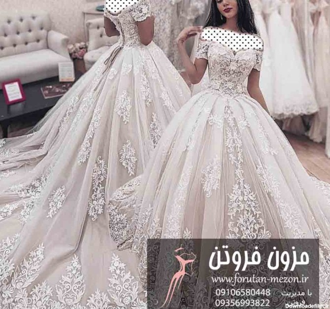مدل های جدید لباس عروس دانتل + تصویر | مزون لباس عروس فروتن
