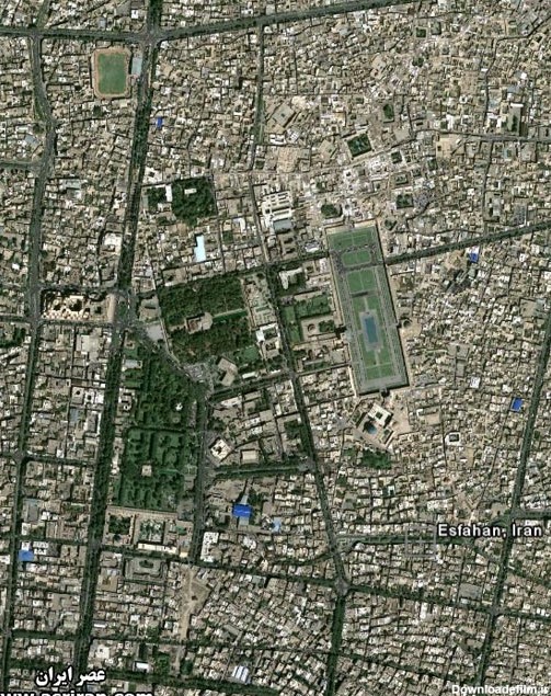 تصاویر ماهواره ای از "اصفهان"