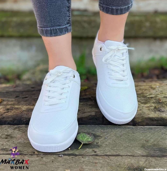 کفش اسپرت زنانه مدل لاگوست سفید - فروشگاه کفش پسربابا | خرید کفش ...