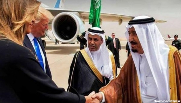 عمل زشت پادشاه عربستان سعودی با همسر ترامپ +عکس