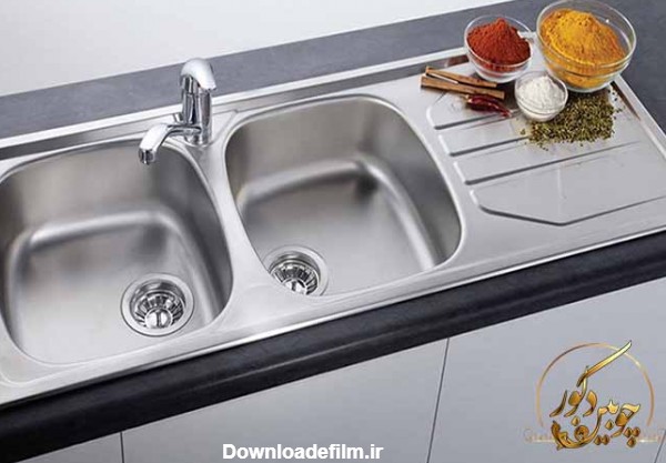 انواع سینک ظرفشویی آشپزخانه (جدید 1402+عکس) - چوبین دکور
