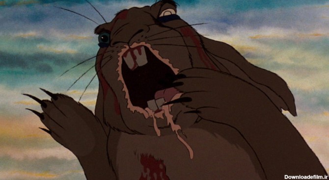 تصویری از یک خرگوش ترسناک در انیمیشن تپه خرگوش ها