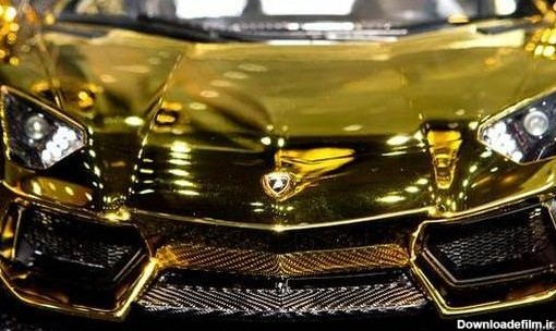 دانلود عکس ماشین طلایی