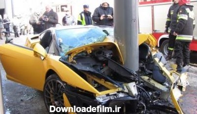 عکس هایی از تصادف خودروهای لامبورگینی | فایندز