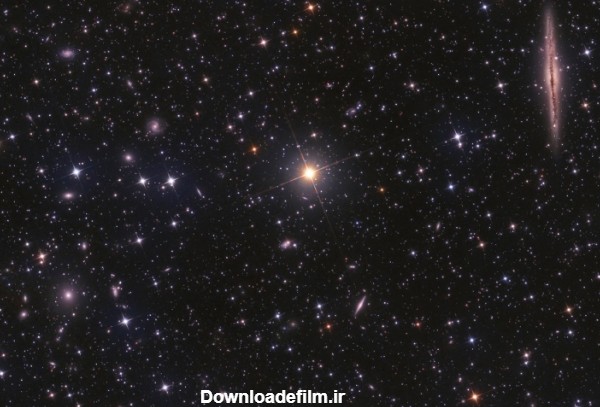 نمایی از کهکشان های دوردست | سایت علمی بیگ بنگ